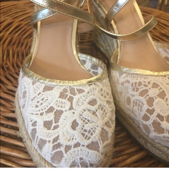 Anthropologie Espadrille Wedge Shoes SZ 7 - Picture 5 of 7